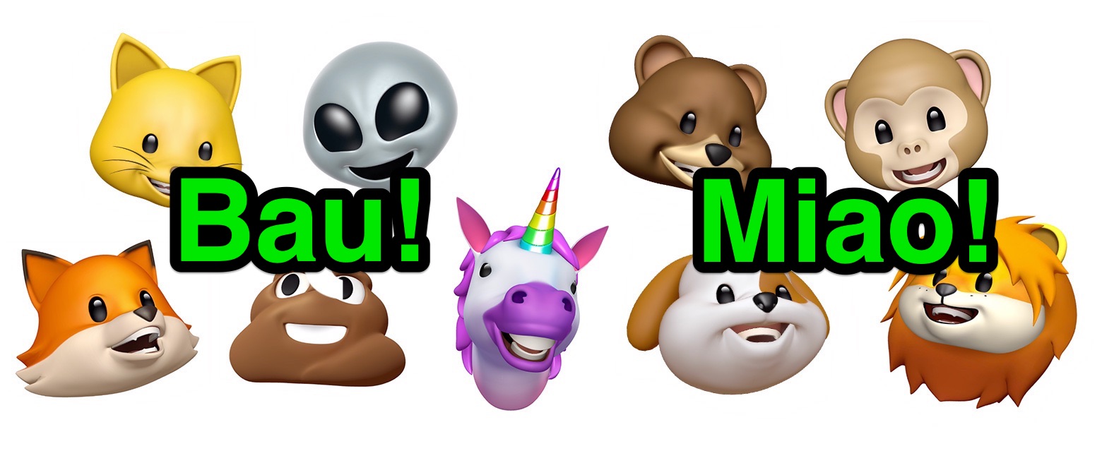 iOS 13, in arrivo gli Animoji con gli effetti audio e i versi degli animali