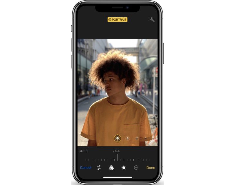 Controllo Profondità: regolare l'effetto Bokeh su iPhone XS, XS Max e XR