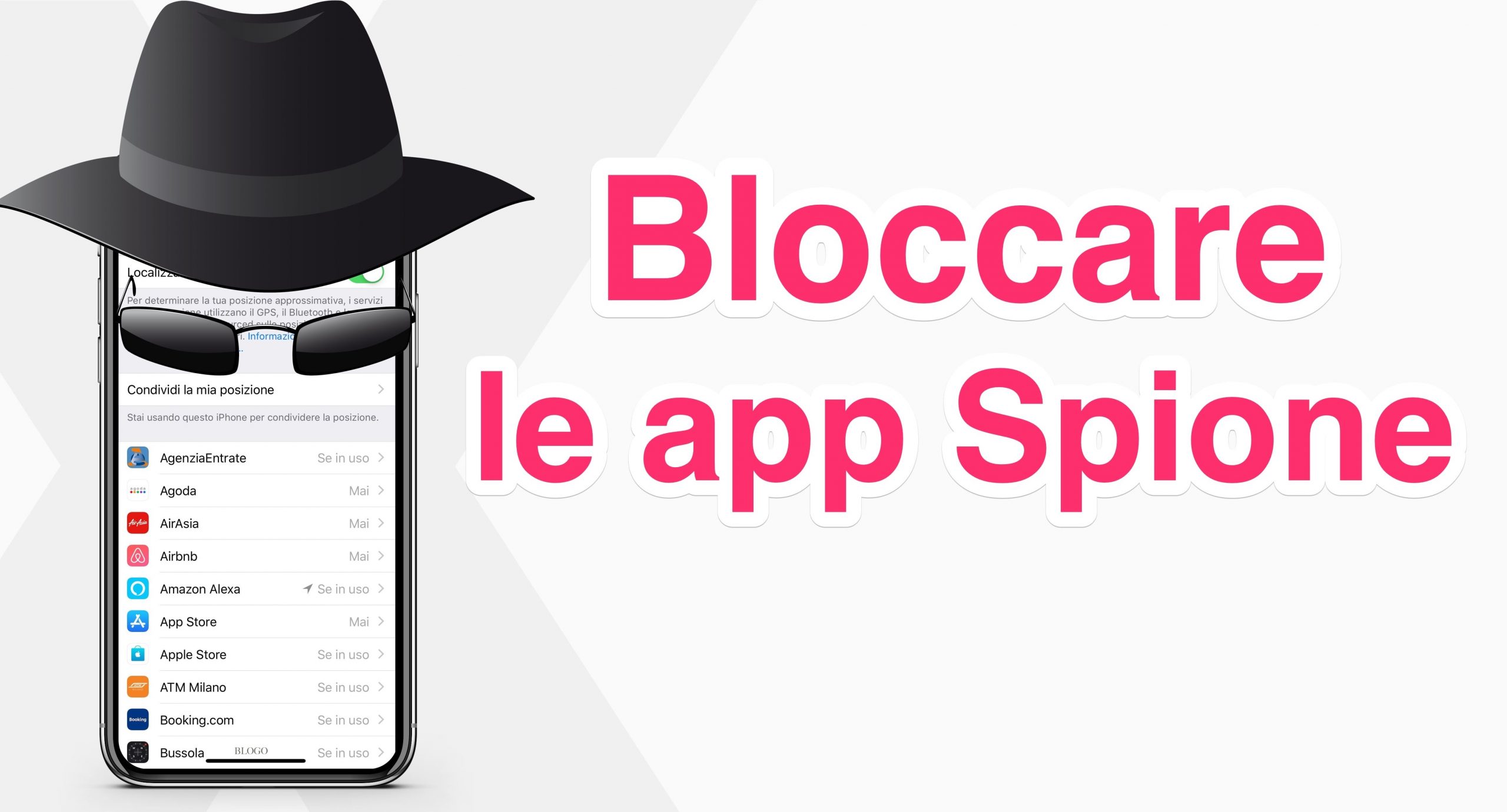 App iPhone ti spiano? ecco come bloccare la localizzazione