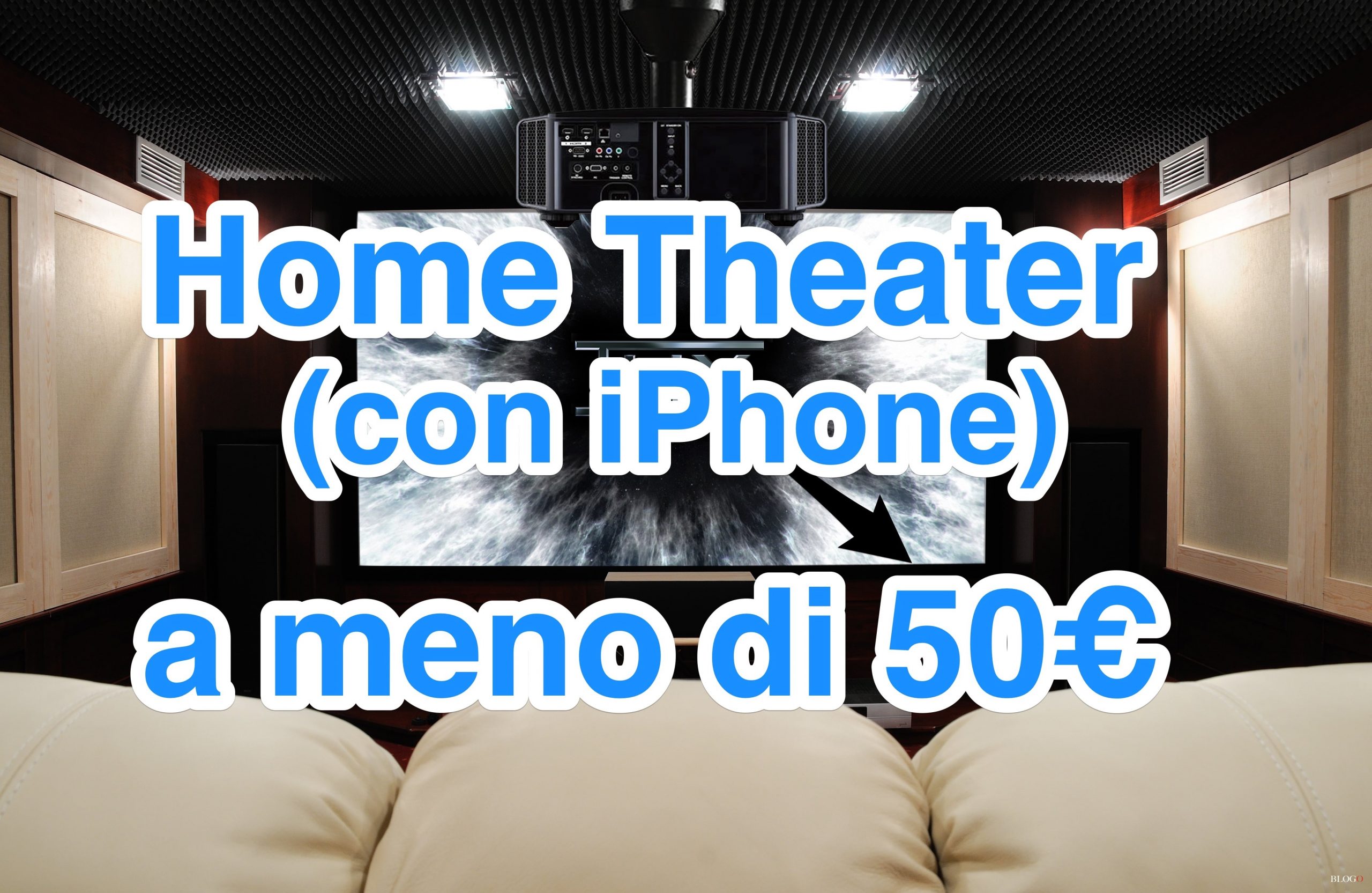 Picoproiettori e iPhone: creare un Home Theater per meno di 50€