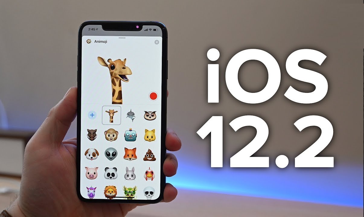 Nuovi Animoji in iOS 12.2 Beta: Giraffa, Squalo, Gufo e Cinghiale