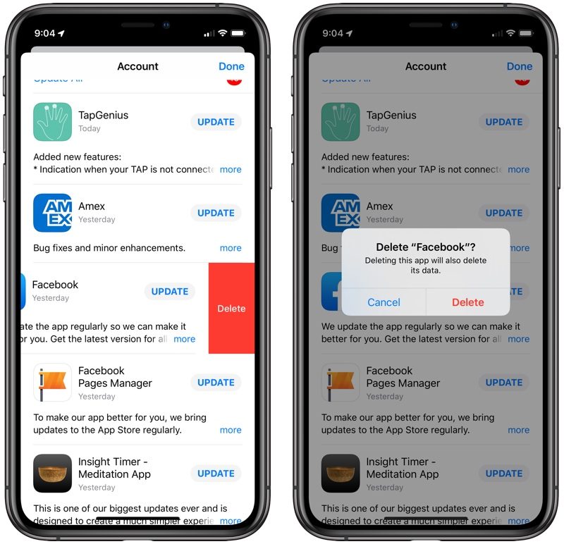 iOS 13, c'è un nuovo modo per disinstallare le app