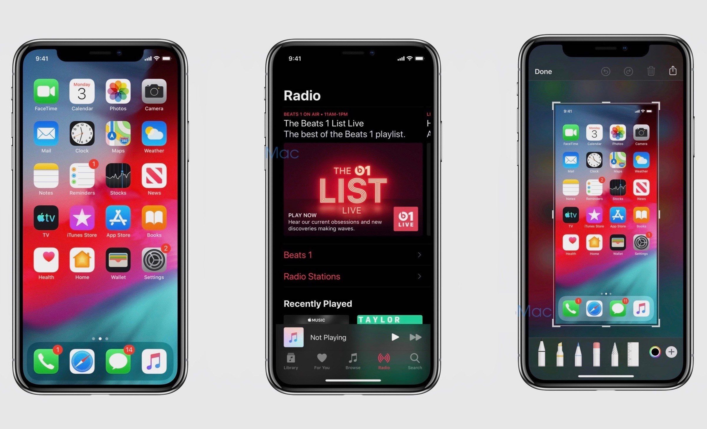 iOS 13, spuntano gli screenshot del nuovo sistema operativo