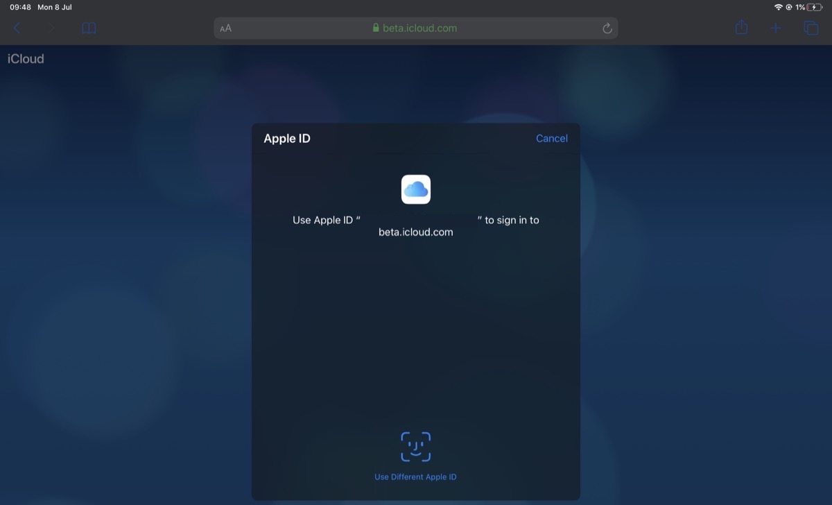 iCloud, addio password: arriva il login via Face ID