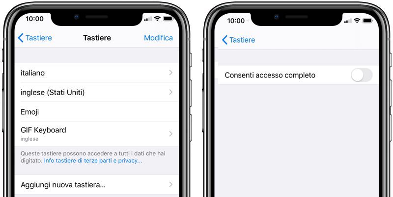 iOS 13, il bug delle tastiere mette a rischio la privacy utente