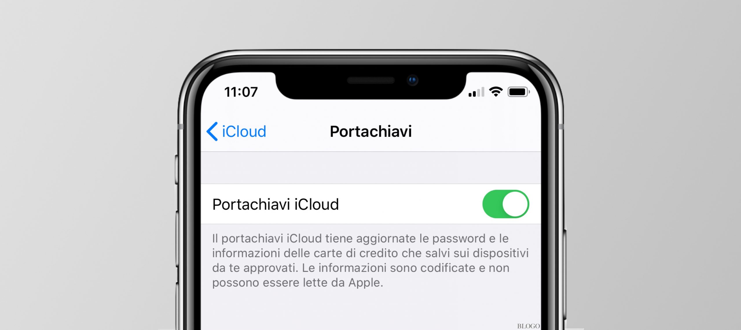 Portachiavi iCloud, recuperare le password salvate su iPhone