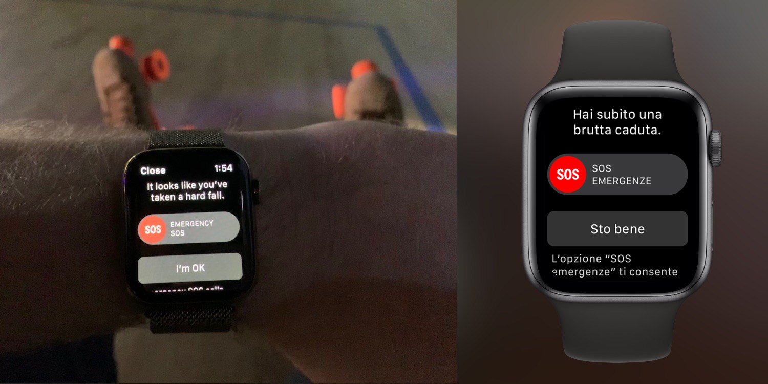 Cade da un dirupo, si rompe la schiena: Apple Watch gli salva la vita