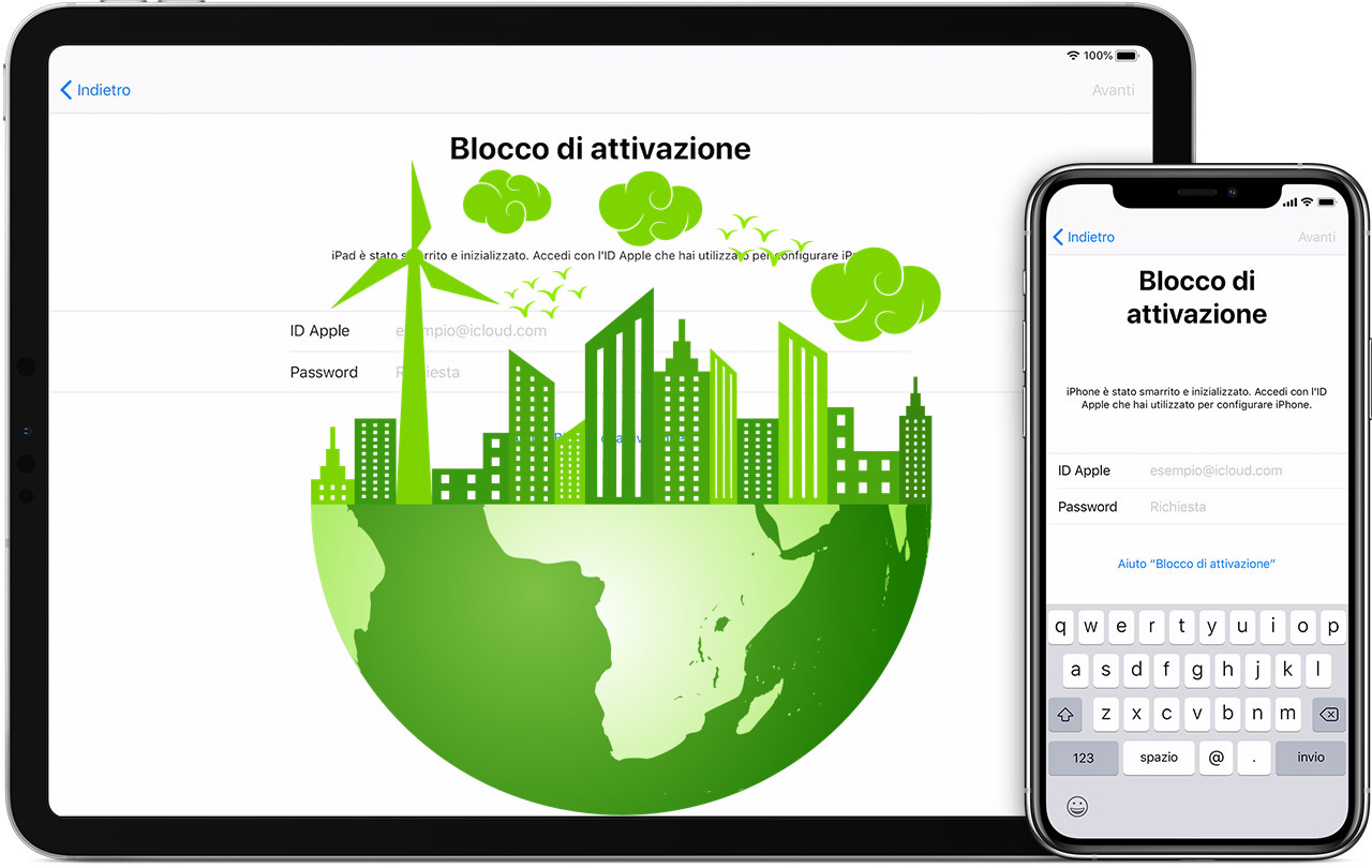 Blocco Attivazione, tanta sicurezza in più che ha un costo per l'ambiente