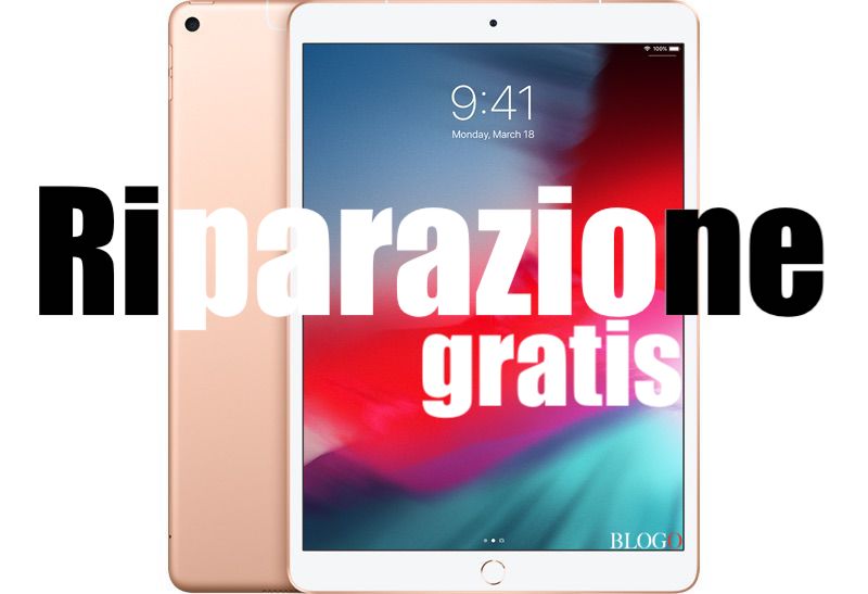 iPad Air: Programma di sostituzione gratuito del display