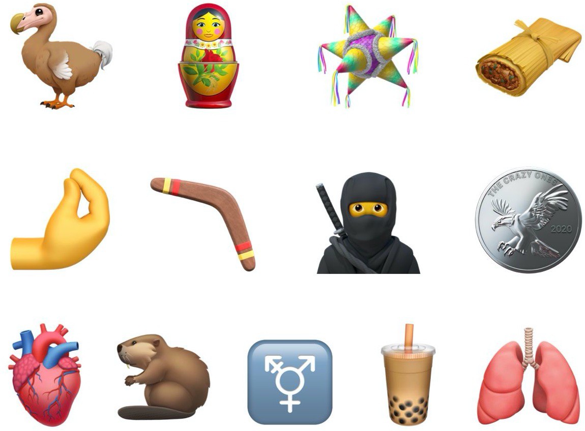 iOS 14.2: nuovi Emoji Ninja, Dodo, gesto italiano e altri