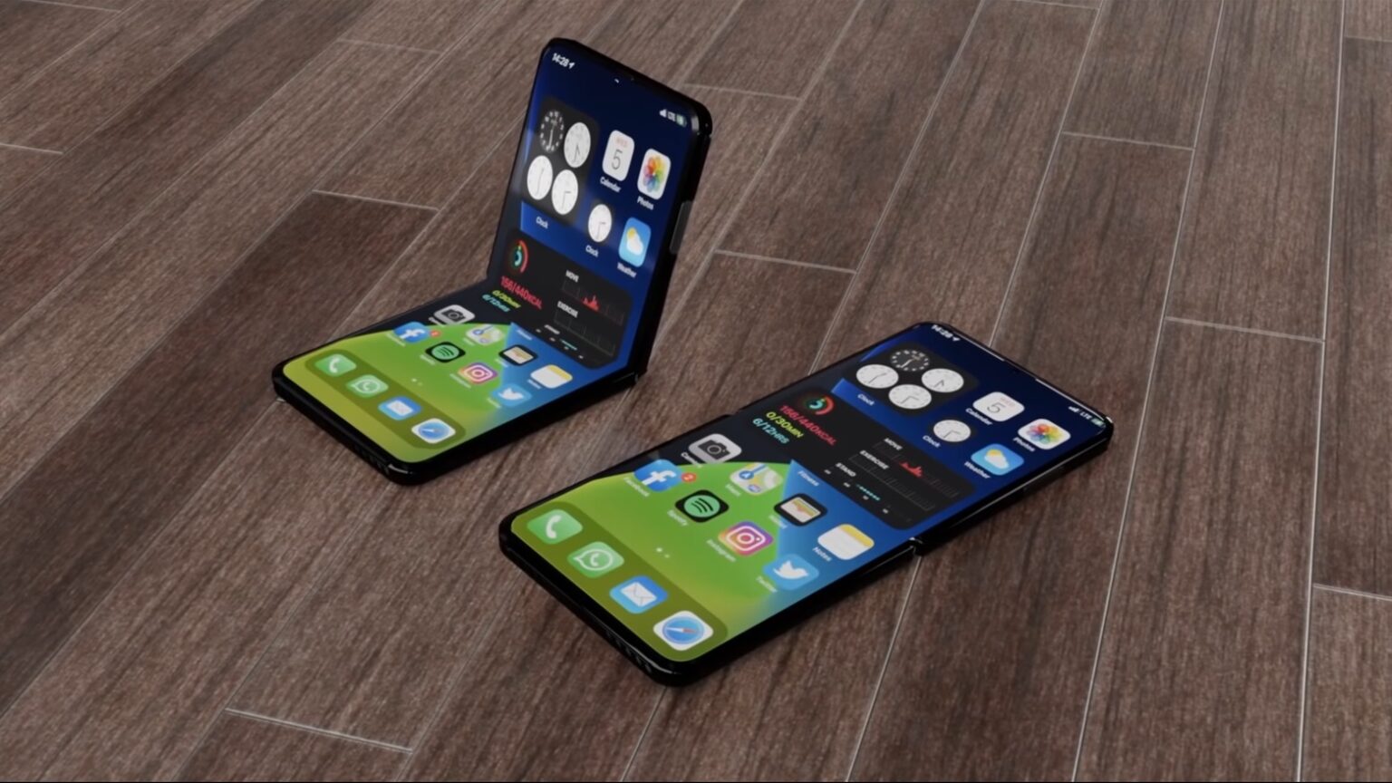 iPhone 12 Flip, il concept pieghevole che fa sognare