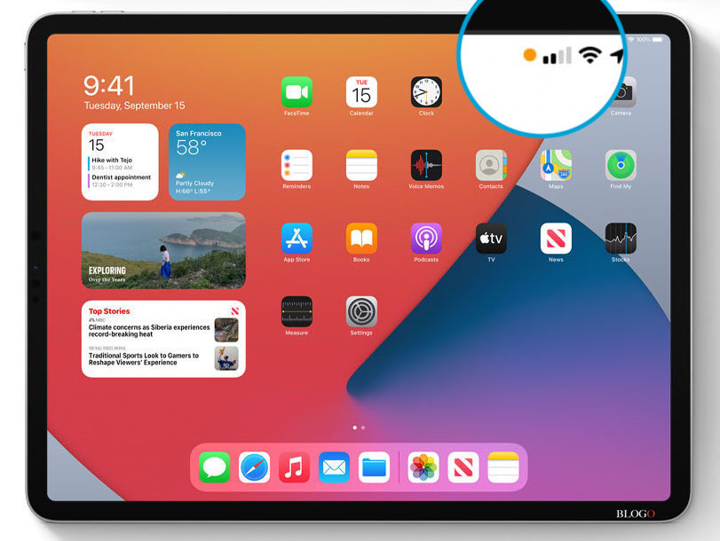iOS 14: cosa vuol dire il puntino arancione o verde?