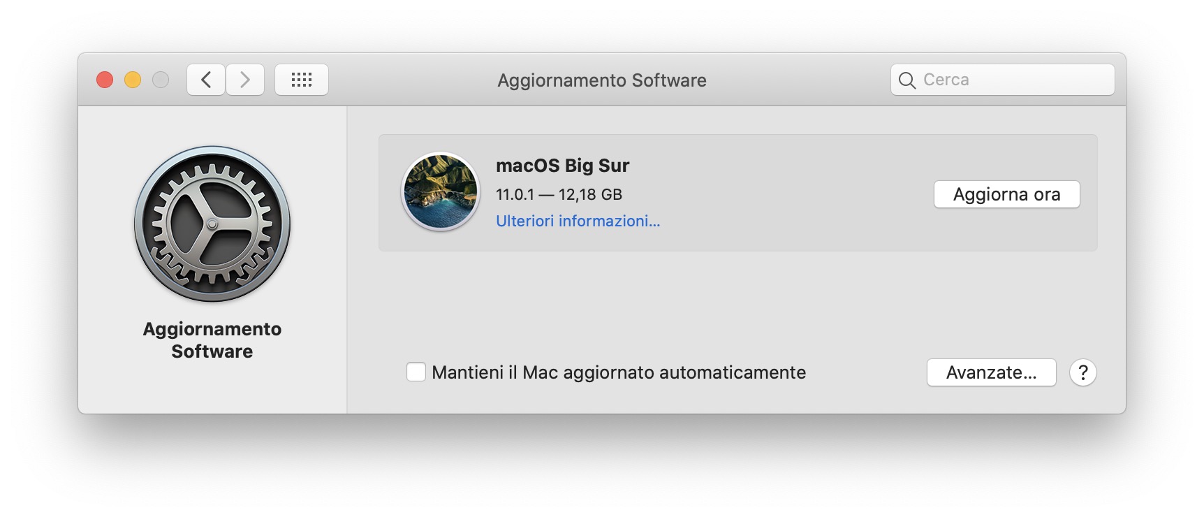 macOS Big Sur: Disponibile per il download