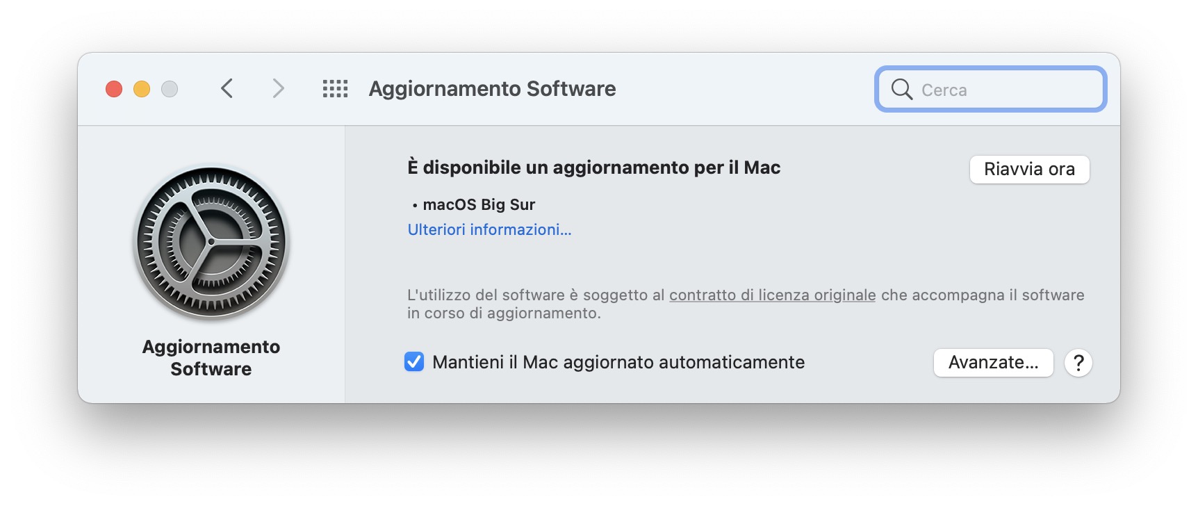 macOS 11.2.1: C'è un (altro) bug nell'update