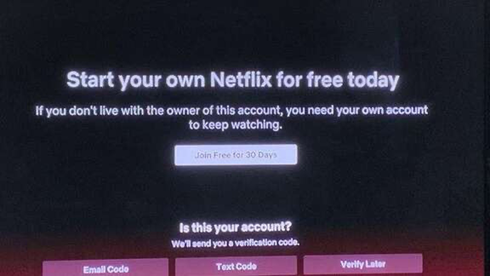 Netflix Prove di Blocco