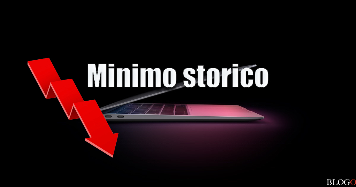 MacBook Air M1 in offerta: minimo storico a 899€