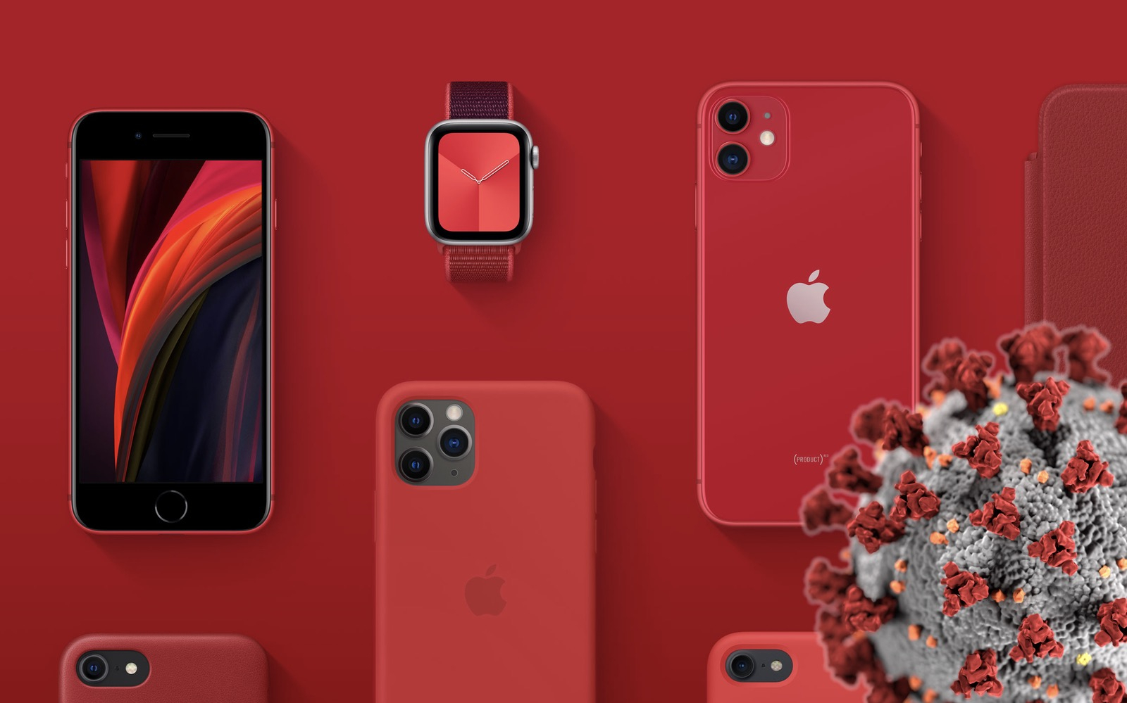 Apple estende la campagna (RED) per combattere COVID-19