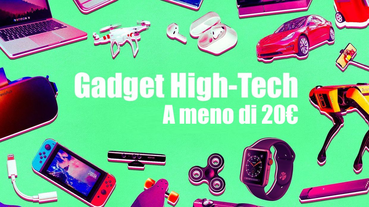 Offerte di Natale, 10 gadget high-tech a meno di 20€ (incluse spedizioni)