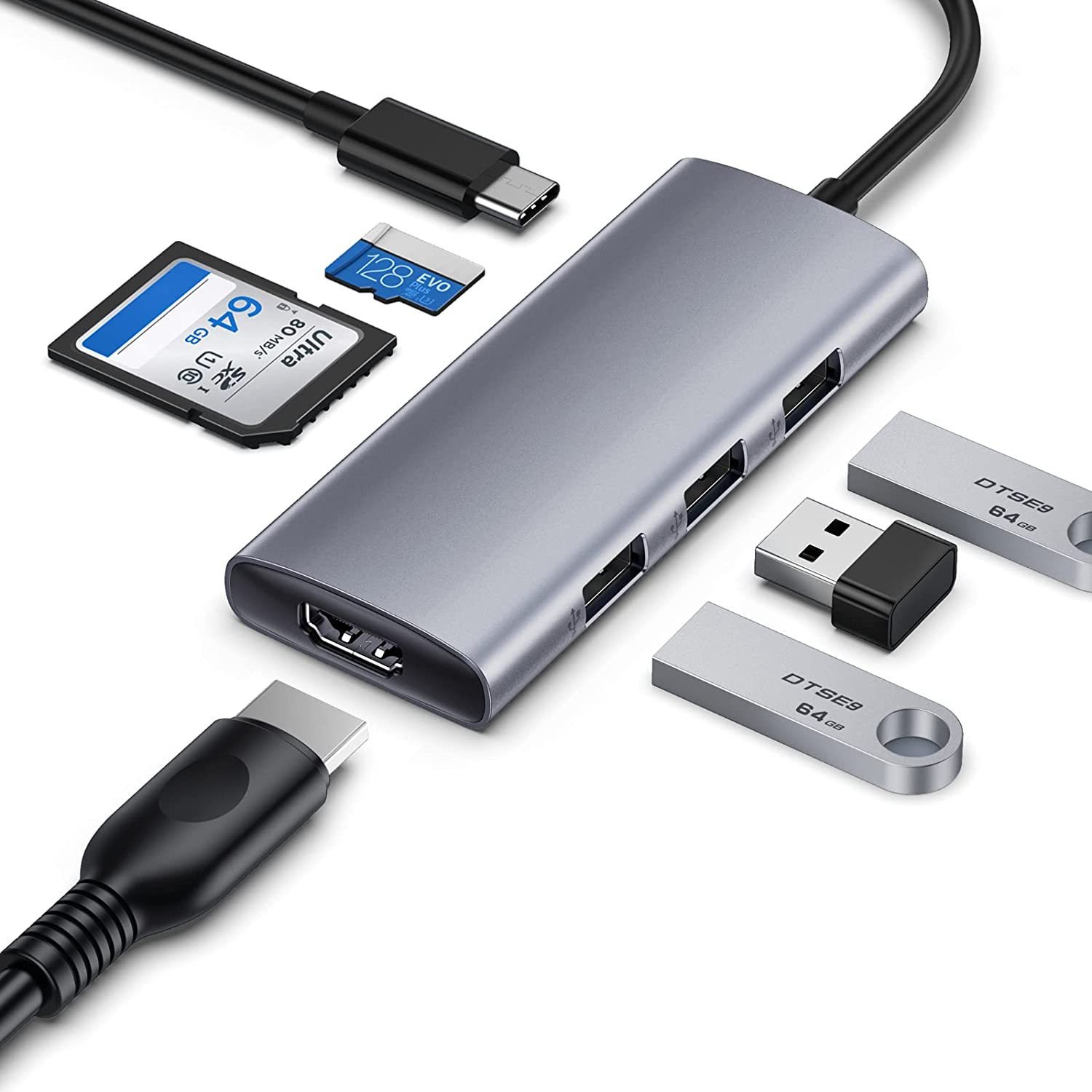 Hub USB-C 7 in 1: indispensabile per Mac, sconto doppio