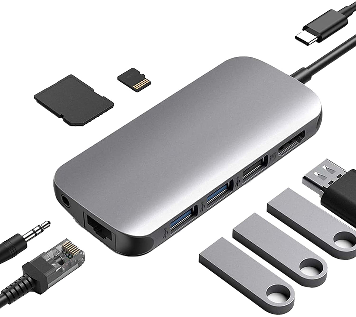 Hub USB-C 9 in 1 in offerta, e sconto extra per gli utenti Prime