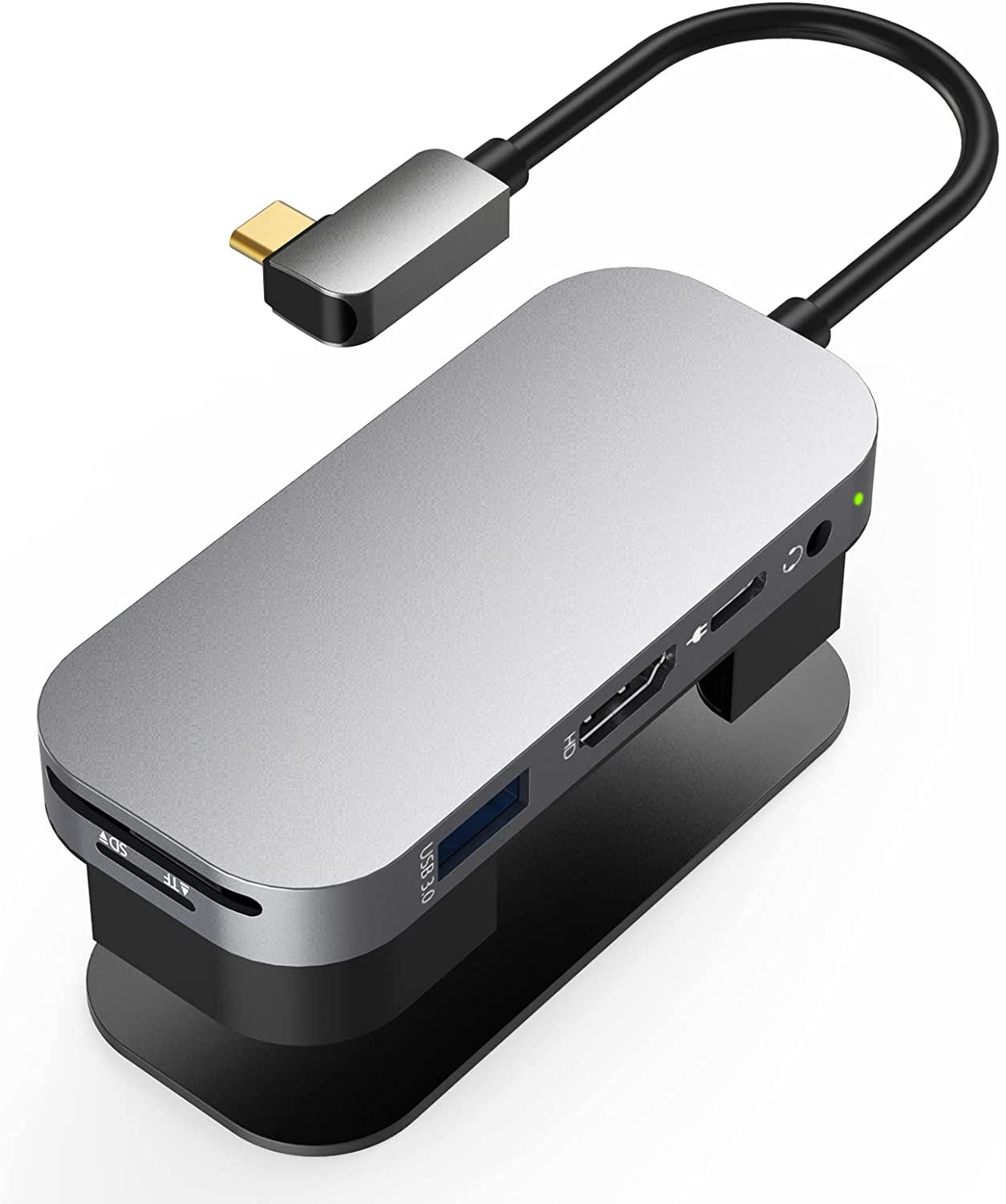 Hub USB-C per iPad Pro: Jack Audio, HDMI Schede SD/TF a 15,99€