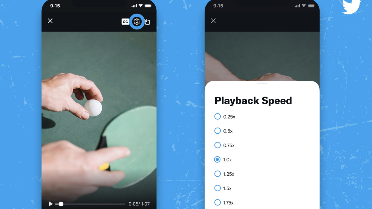 Twitter testa la velocità 2x di riproduzione video (ma non su iPhone)