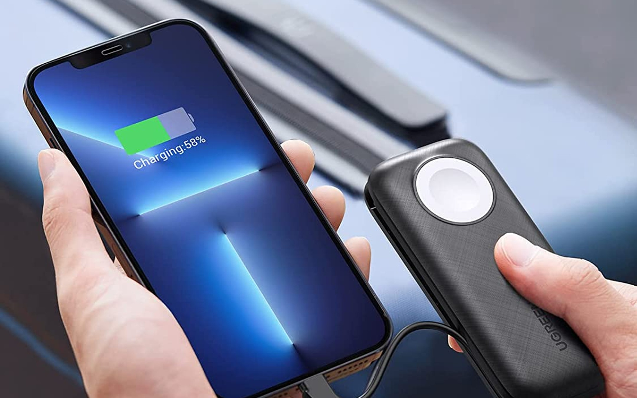 Powerbank da 10.000mAh per iPhone e Apple Watch: 20 euro di sconto con codice