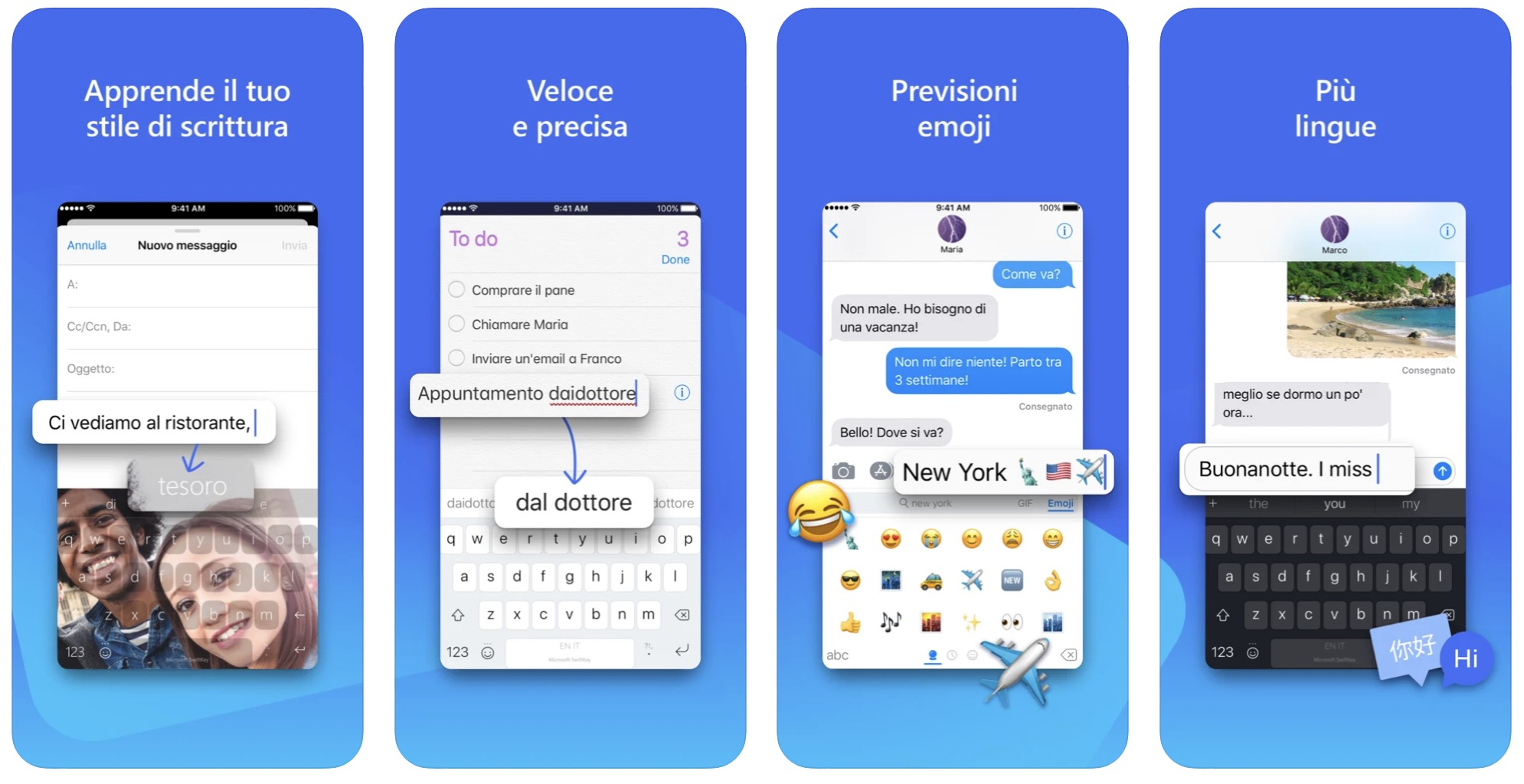 Microsoft SwiftKey, due importanti novità su iOS