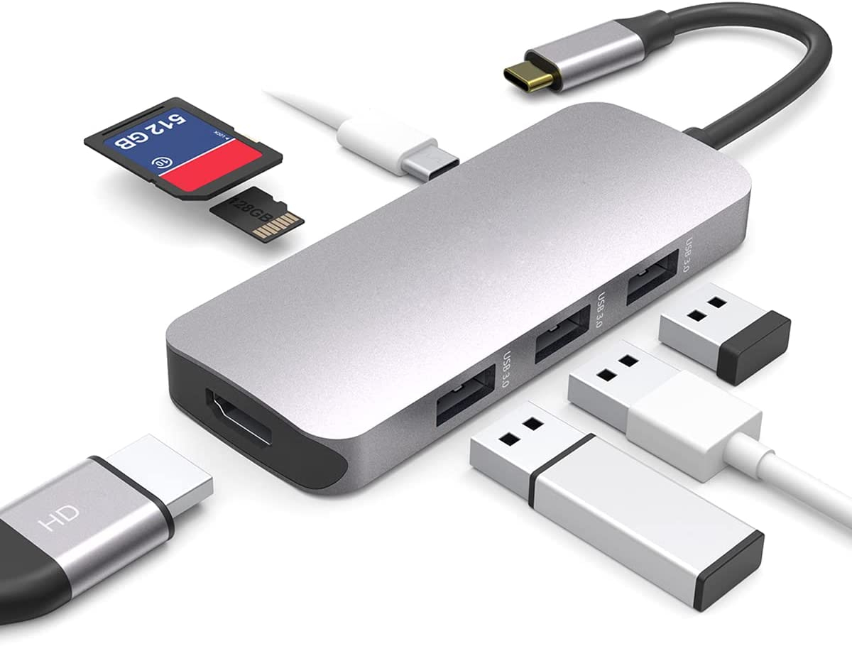 Hub USB-C Multifunzione 7 in 1: solo 14,99€ invece di 24,99€