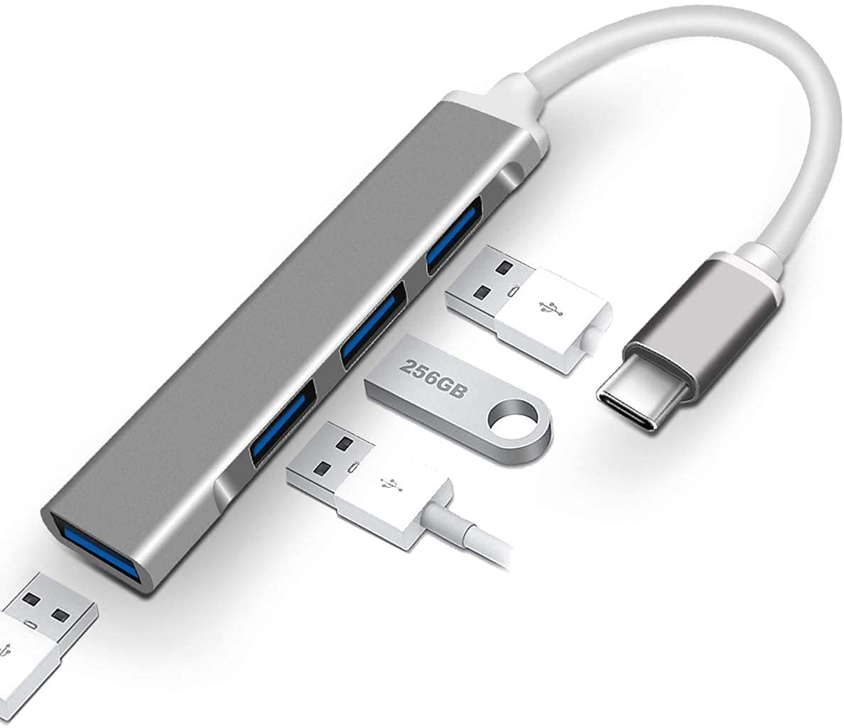 Hub USB-C Multiporta 4 in 1 per Mac: solo 7,99€ incluse spedizioni