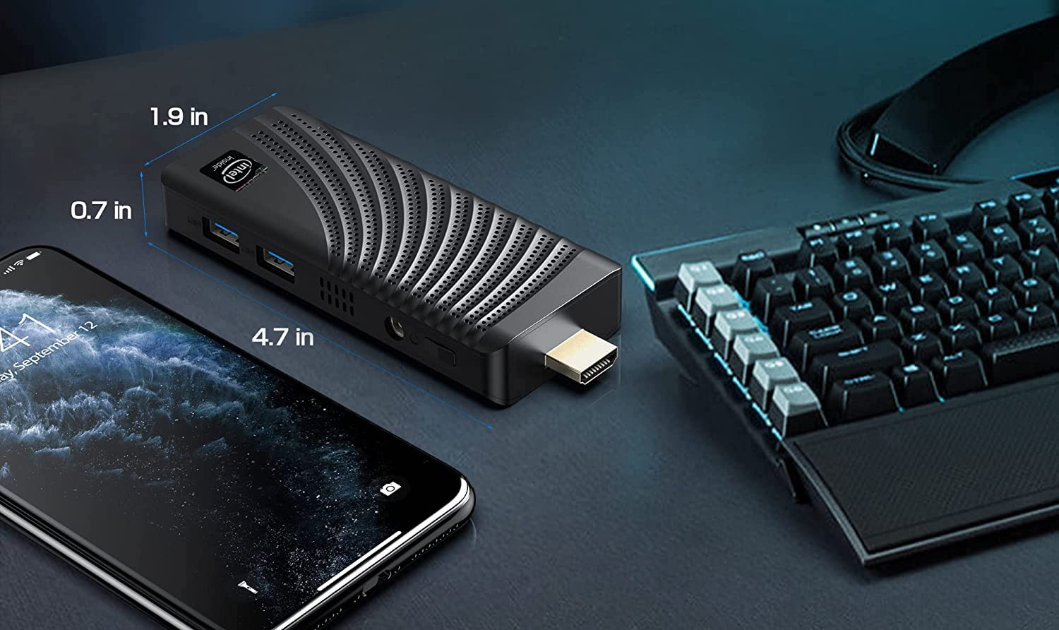 NiPoGi Mini PC Stick, un vero PC in una pennetta da 149€