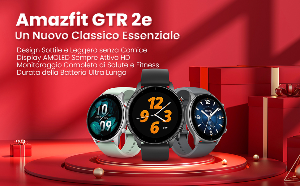 Amazfit GTR 2e Smartwatch Orologio Intelligente Alexa Integrato Uomo Donna  NUOVO
