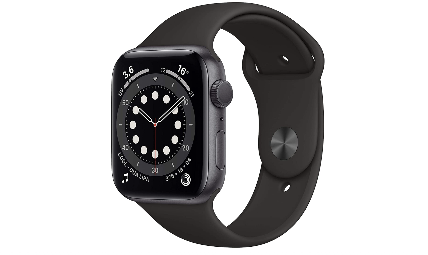 Apple Watch Series 6 (GPS, 44 mm) Grigio Siderale al minimo storico