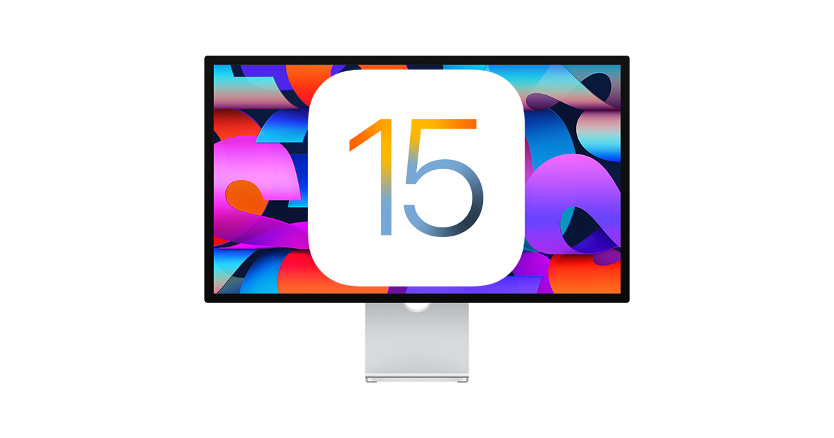 Su Apple Studio Display gira la versione completa di iOS 15.4