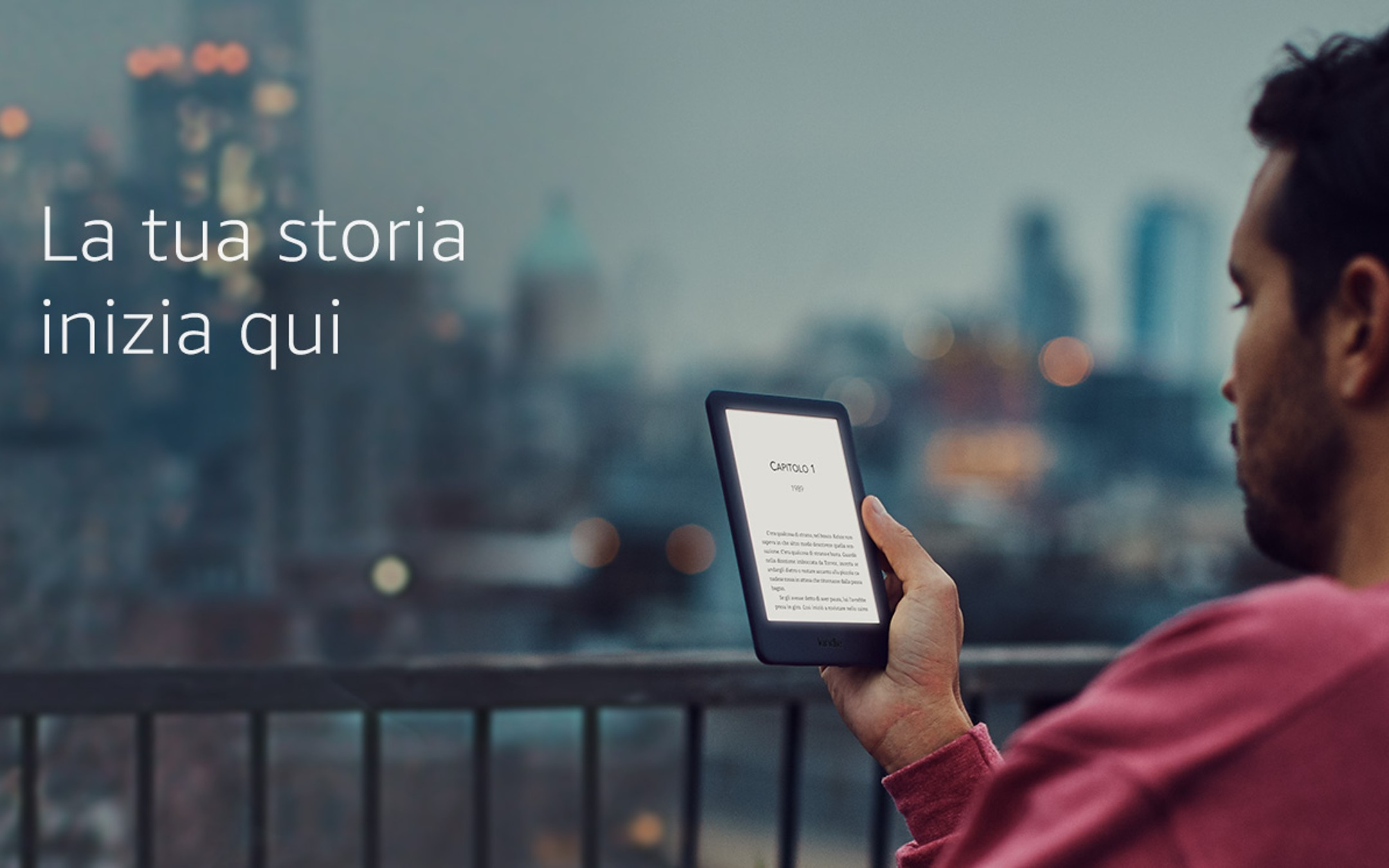 Kindle con luce frontale integrata: risparmia 25 euro