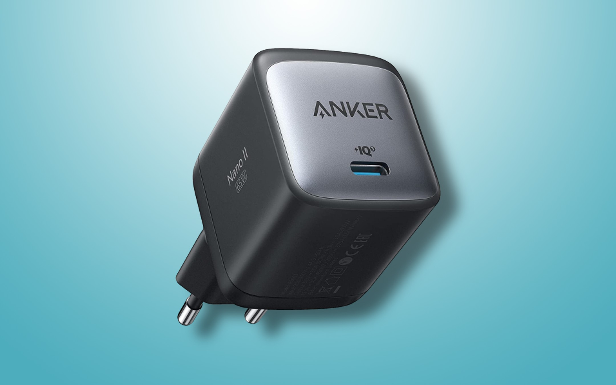 Anker Nano II, caricatore GaN 30W super compatto e super scontato