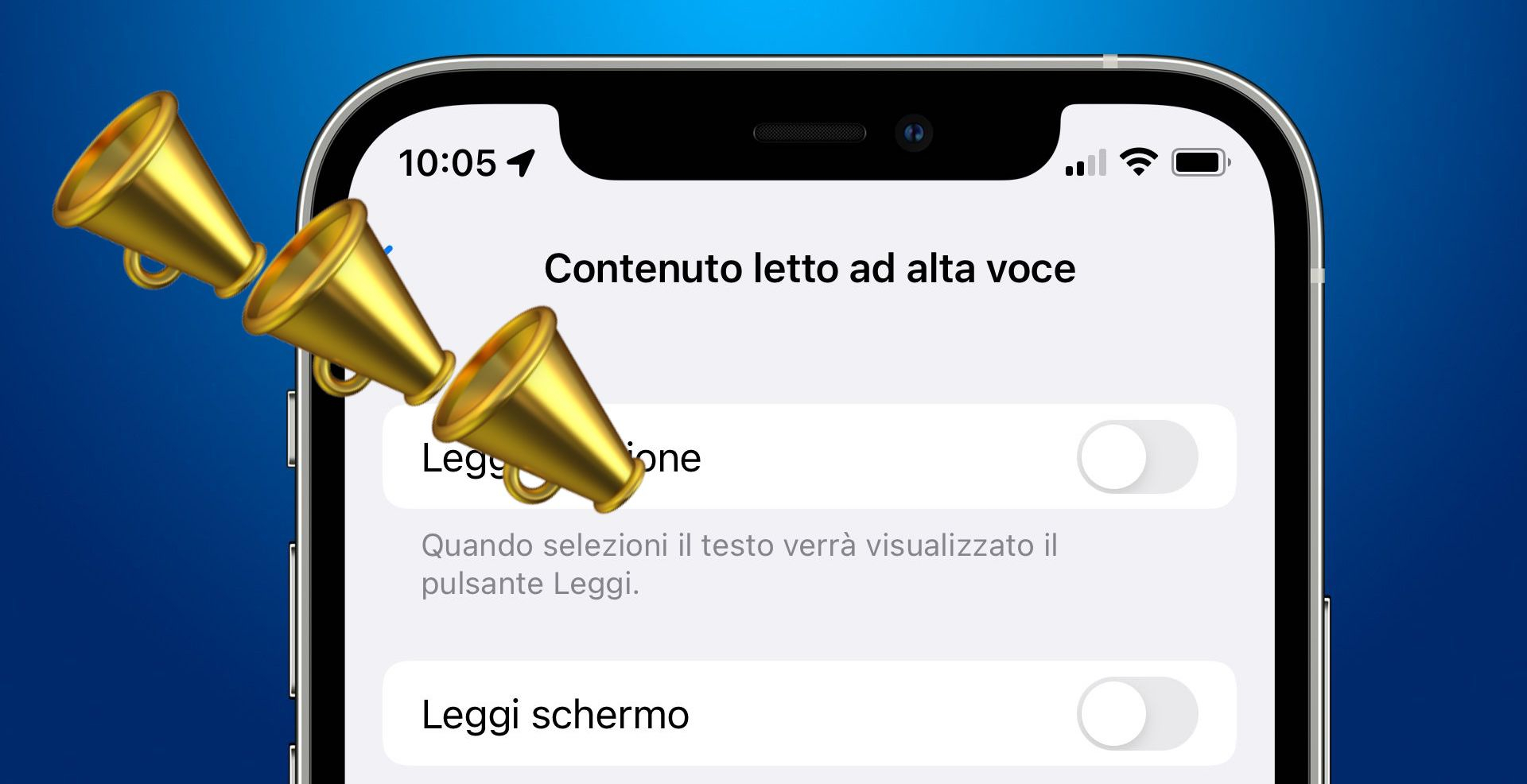 Far leggere un testo a iPhone: siti Web, messaggi, foto e altro