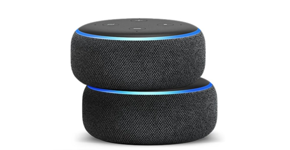 Offerte di Primavera: 2x Echo Dot a a 39,98€ con codice sconto