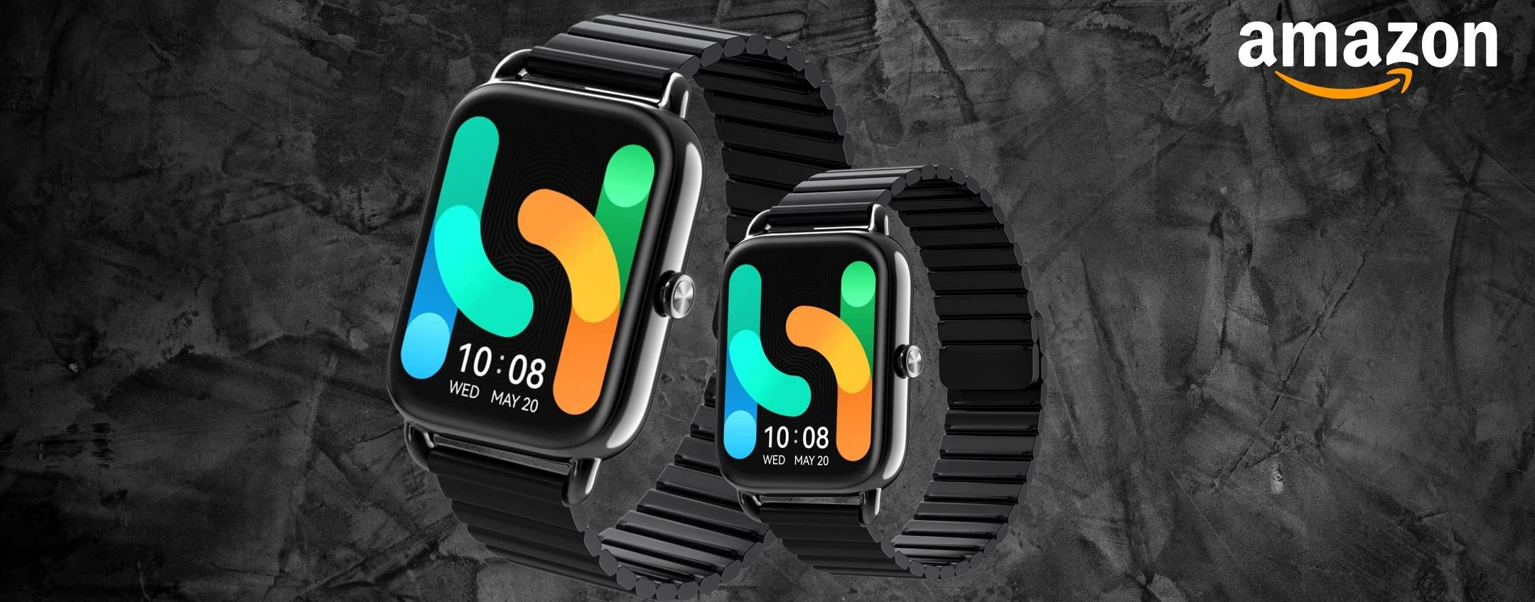 Smartwatch al polso? Non è APPLE ma non ha nulla da invidiare (50€)