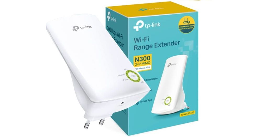 WiFi Extender Tp-Link N300 2X2 MIMO 300 Mbps a 18,40€