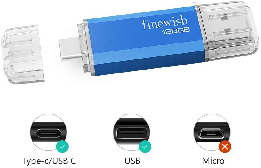 GENIALE Chiavetta 128GB doppia USB: solo 13€