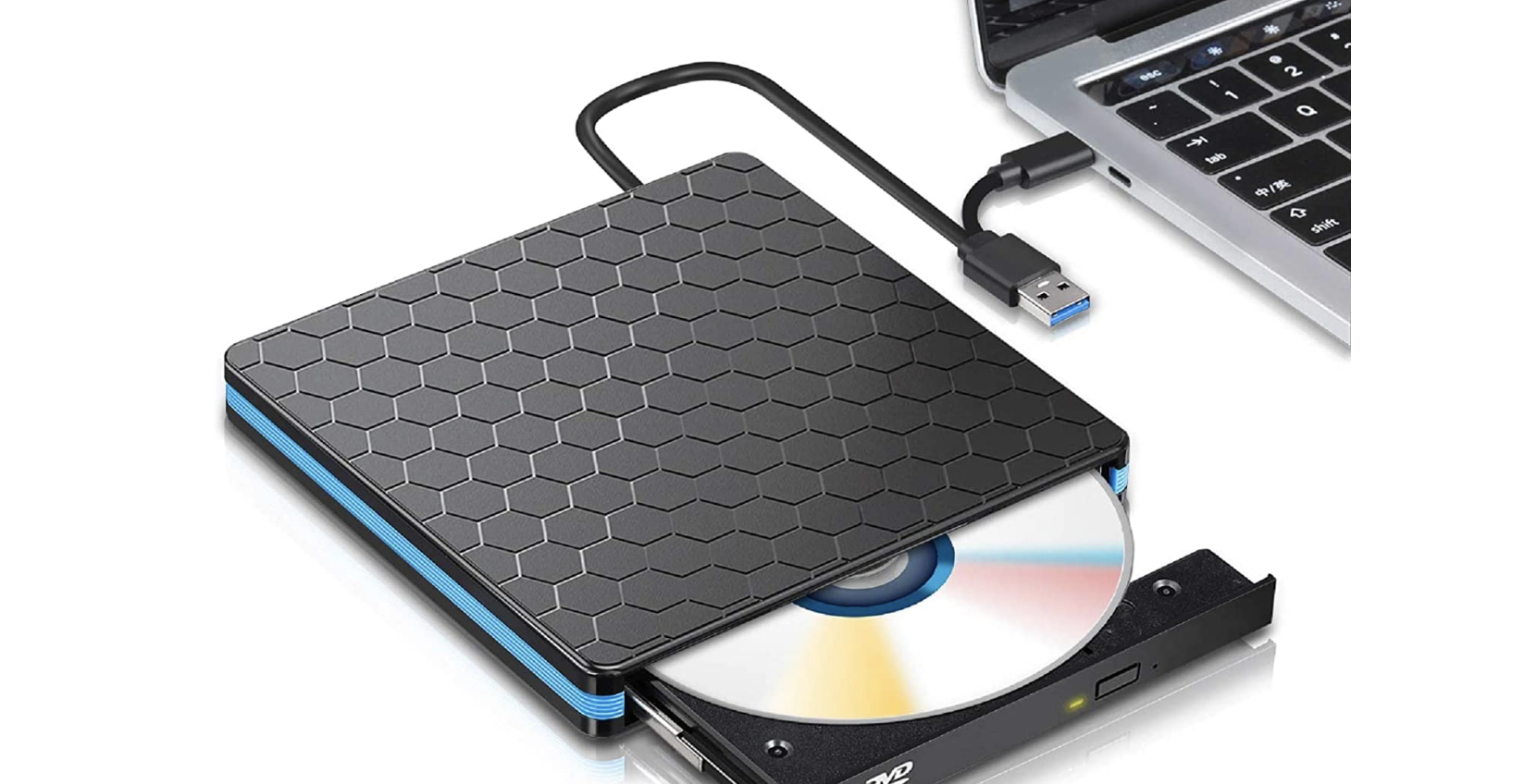 Masterizzatore CD Esterno Slim per Mac e PC: da 19€