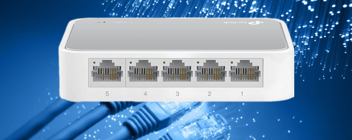 Switch Desktop 5 porte: tutte le Ethernet che ti servono a 8€
