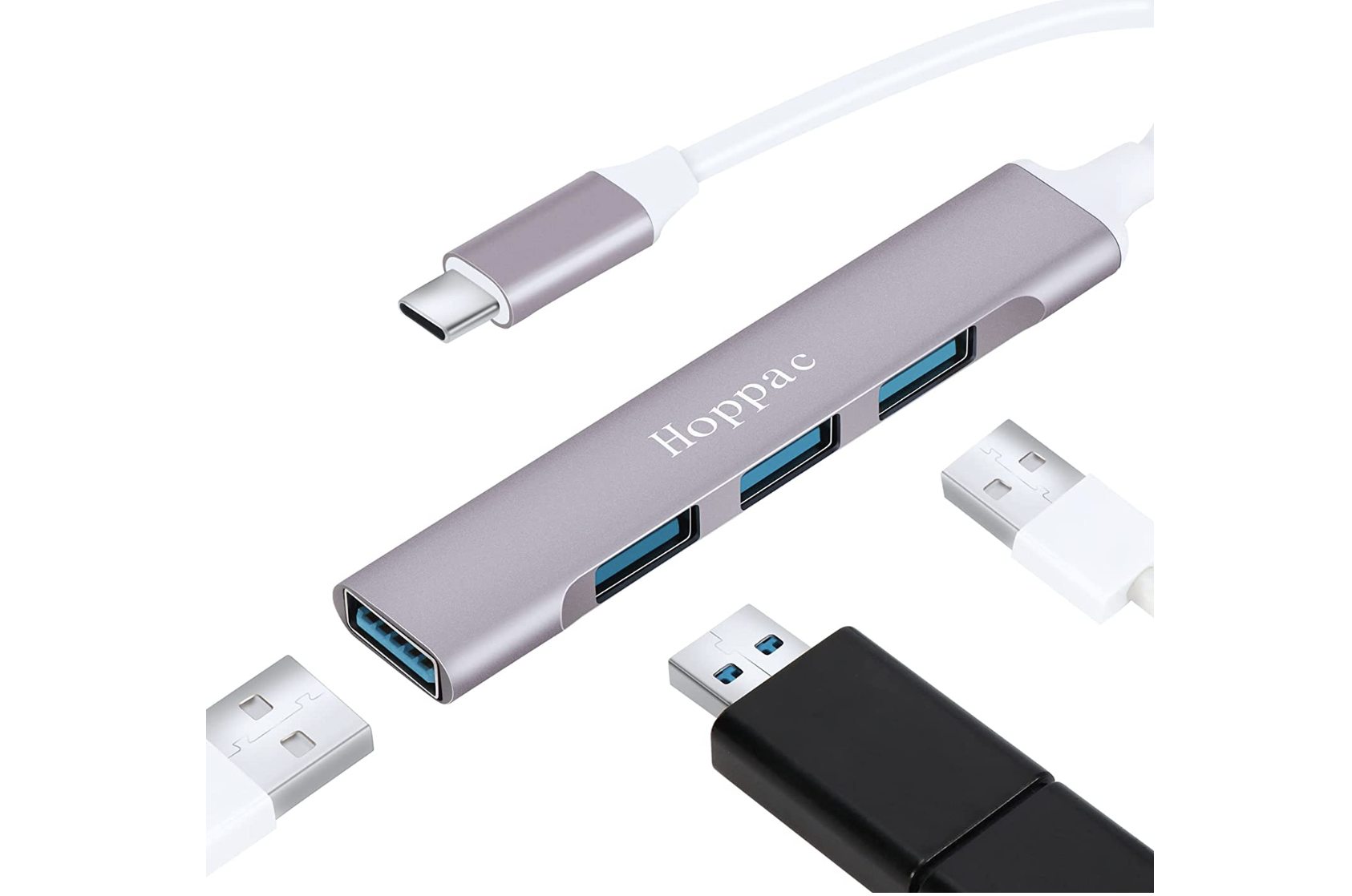 Compatto Hub USB-C 4 in 1 a soli 7€ con spedizioni