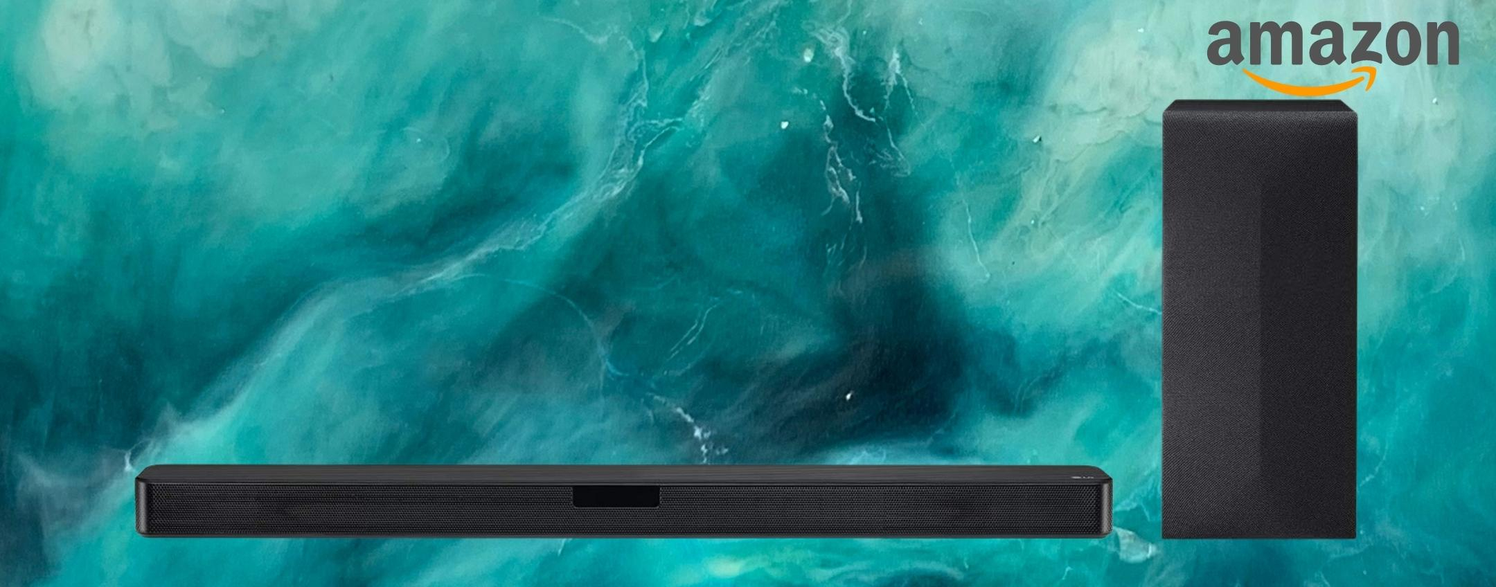 Audio BESTIALE con questa Soundbar 300W LG a prezzo irrisorio: tua ORA