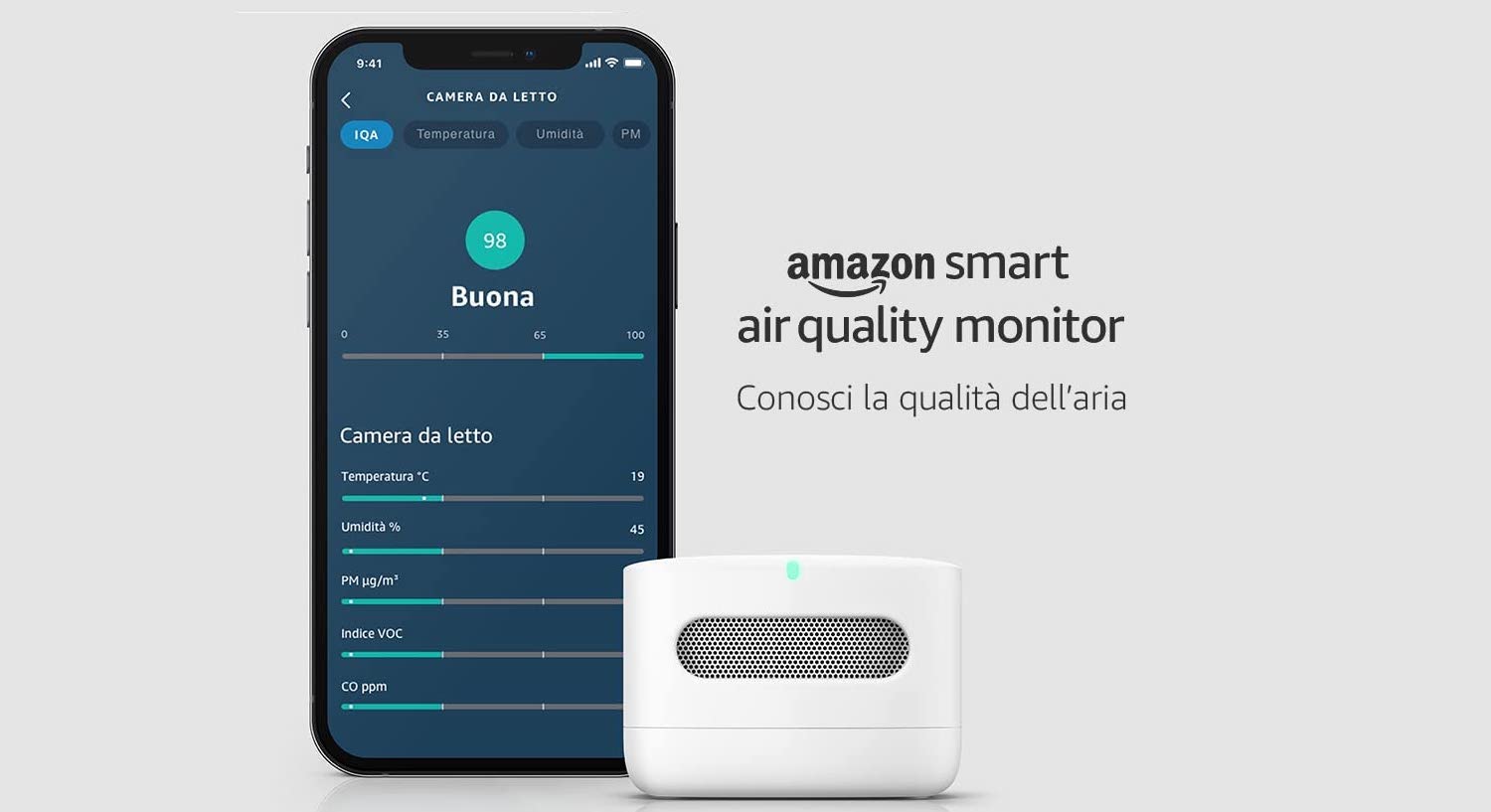 Smart Air Quality Monitor: monitoraggio della qualità dell’aria in sconto