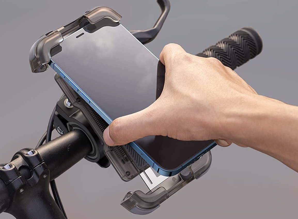 Supporto iPhone da bici e moto: super resistente a 19€