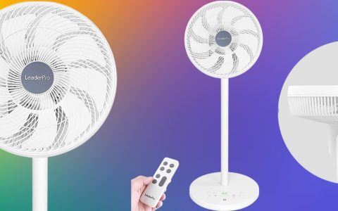 Ventilatore a piantana con telecomando, il migliore IN OFFERTA