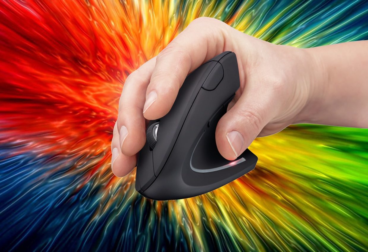 Mouse verticale: addio a dolore e tendiniti a soli 20€