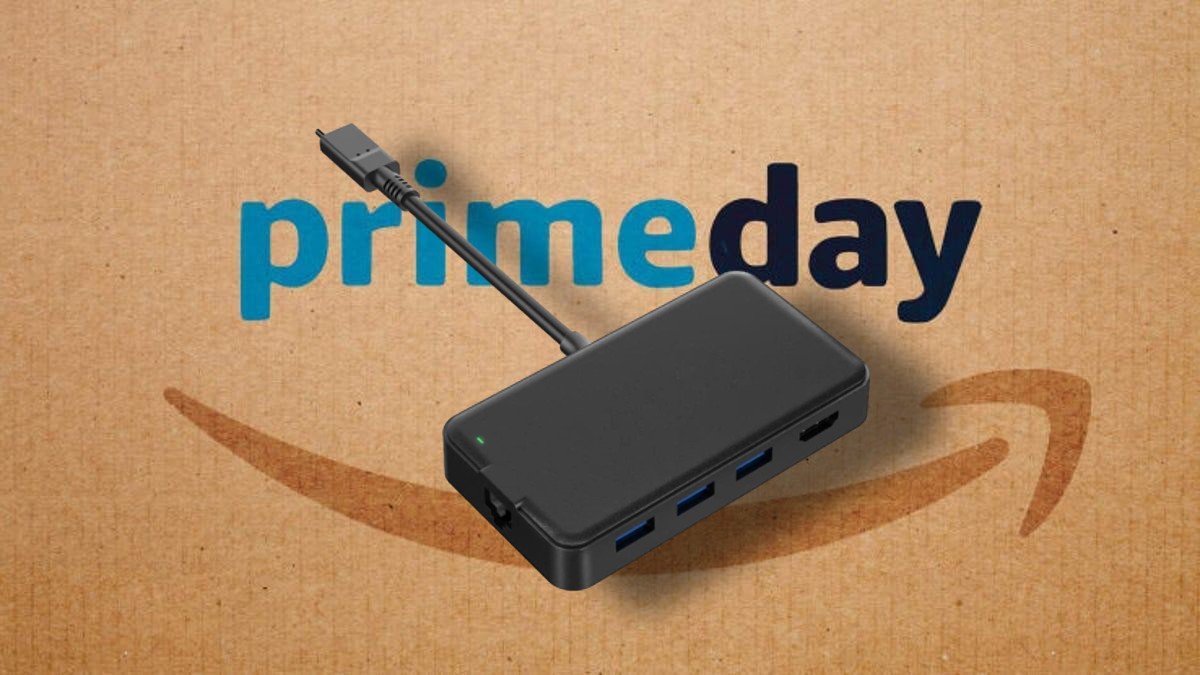 Hub USB-C 7-in-1: SCONTO 50% Prime Day 2022